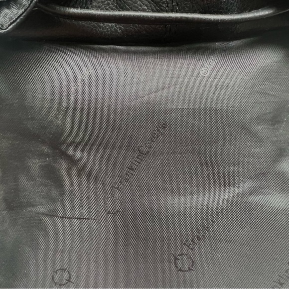 Franklin Covey Black Leather Purse/Small Back Pack - Picture 8 of 13